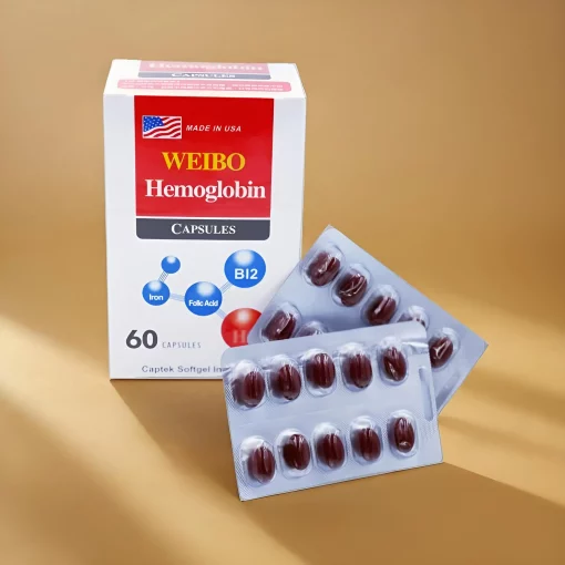 維保血紅素複方膠囊 60粒/盒｜美國進口：圖片 2