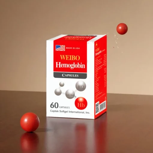 維保血紅素複方膠囊 60粒/盒｜美國進口