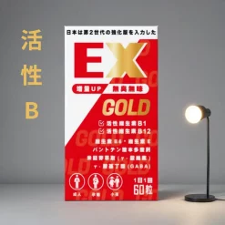 舒體健錠 (維生素B1、B6、B12、穀維素、GABA)｜日本進口 比合利他命劑量高